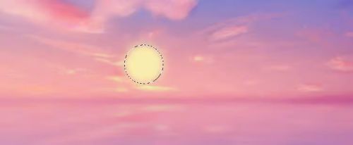 آموزش طراحی غروب خورشید در فتوشاپ